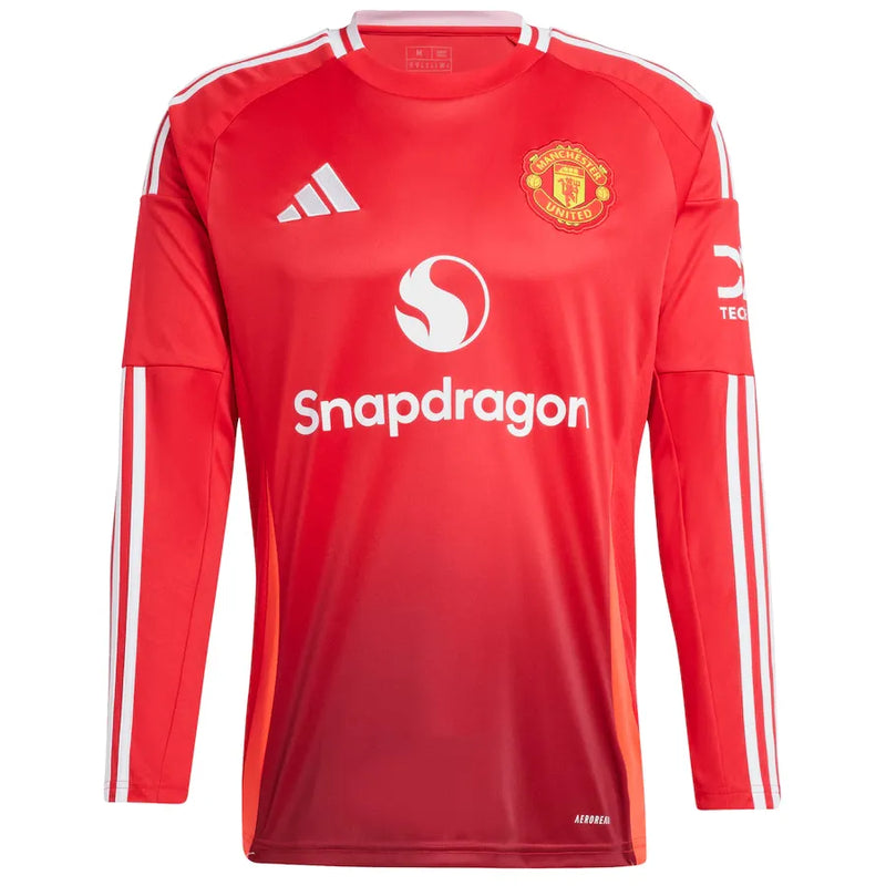 Camiseta Manchester United Primera Equipación 24/25 Manga Larga - Roja