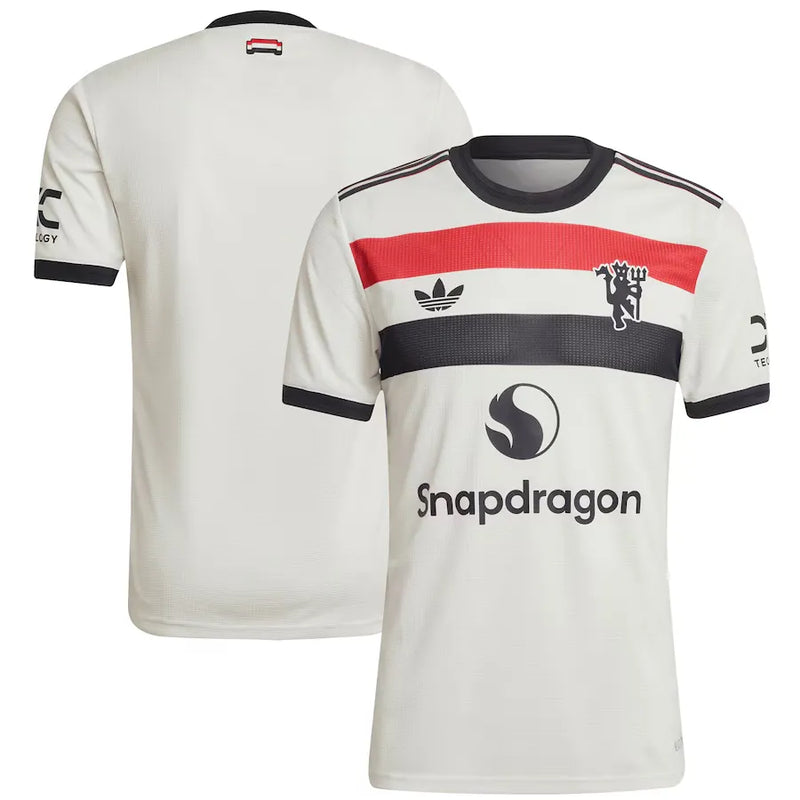 Camiseta Manchester United Tercera Equipación 24/25 Match - Blanca