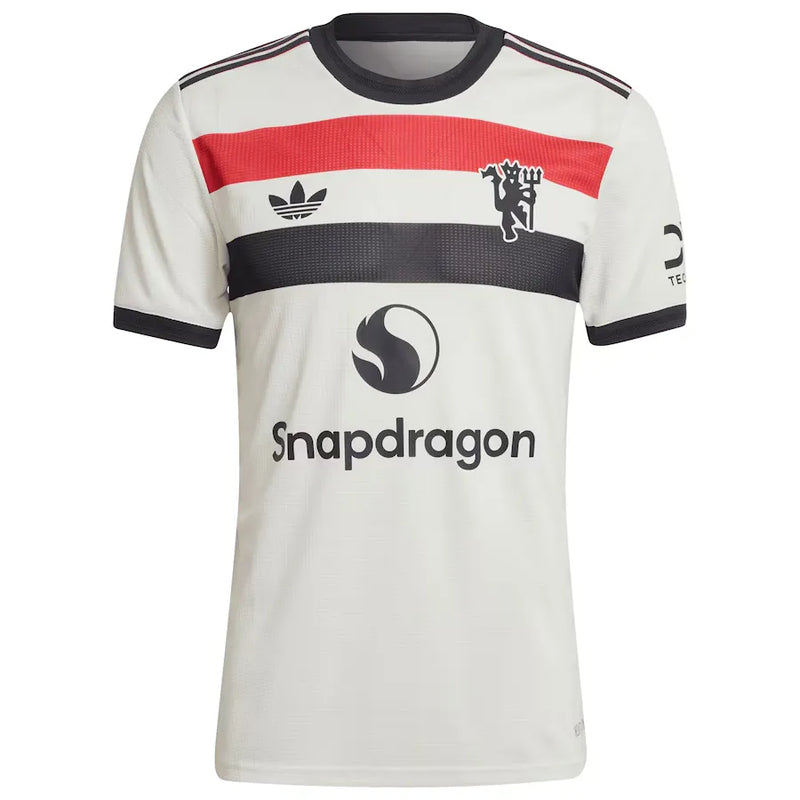 Camiseta Manchester United Tercera Equipación 24/25 Match - Blanca