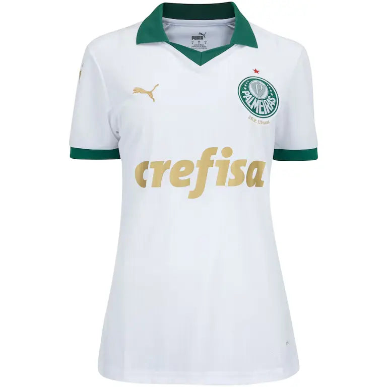 Camiseta Palmeiras Mujer Segunda Equipación 24/25 - Blanca