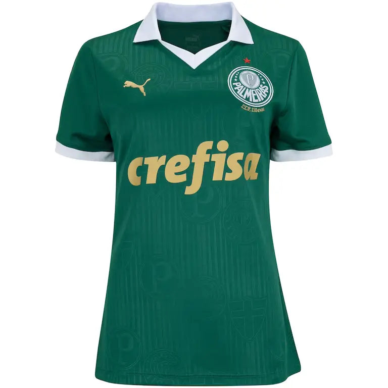 Camiseta Palmeiras Mujer Primera Equipación 24/25 - Verde