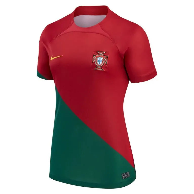 Camiseta Portugal Mujer Primera Equipación 2022 - Roja