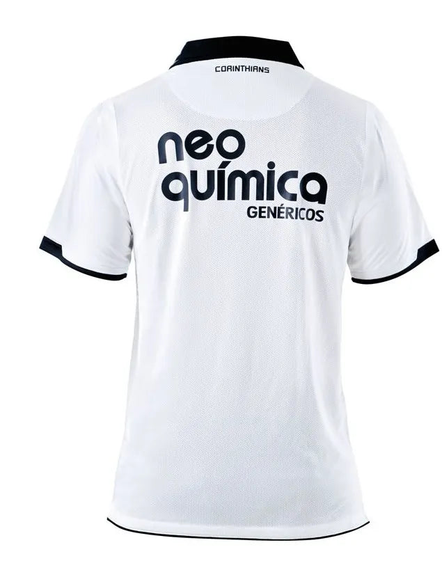 Camiseta Corinthians Primera Equipación 2011 Retro - Blanca