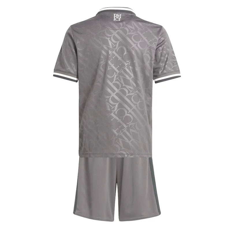 Conjunto Infantil Real Madrid III 24/25 - Gris