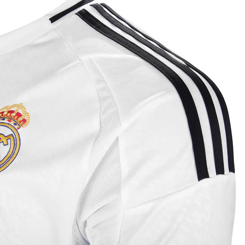 Camiseta Real Madrid Primera Equipación 24/25 Manga Larga - Blanca