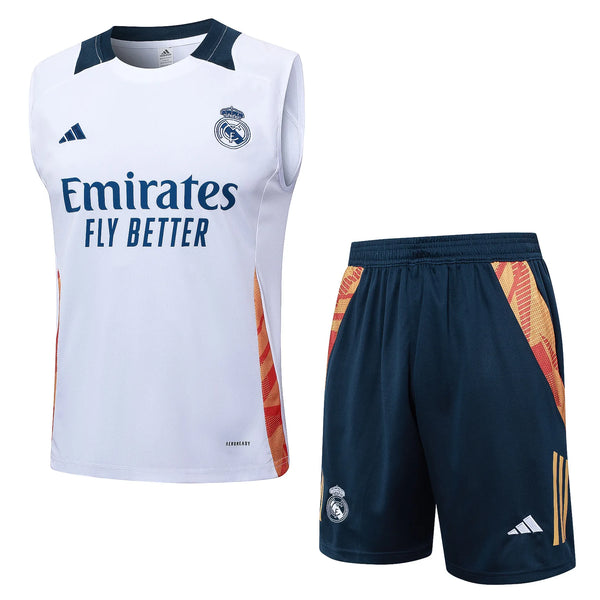 Conjunto Real Madrid Entrenamiento Regata 24/25 - Blanco