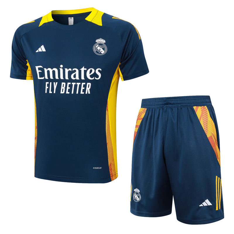 Conjunto Real Madrid Entrenamiento 24/25 - Azul Oscuro
