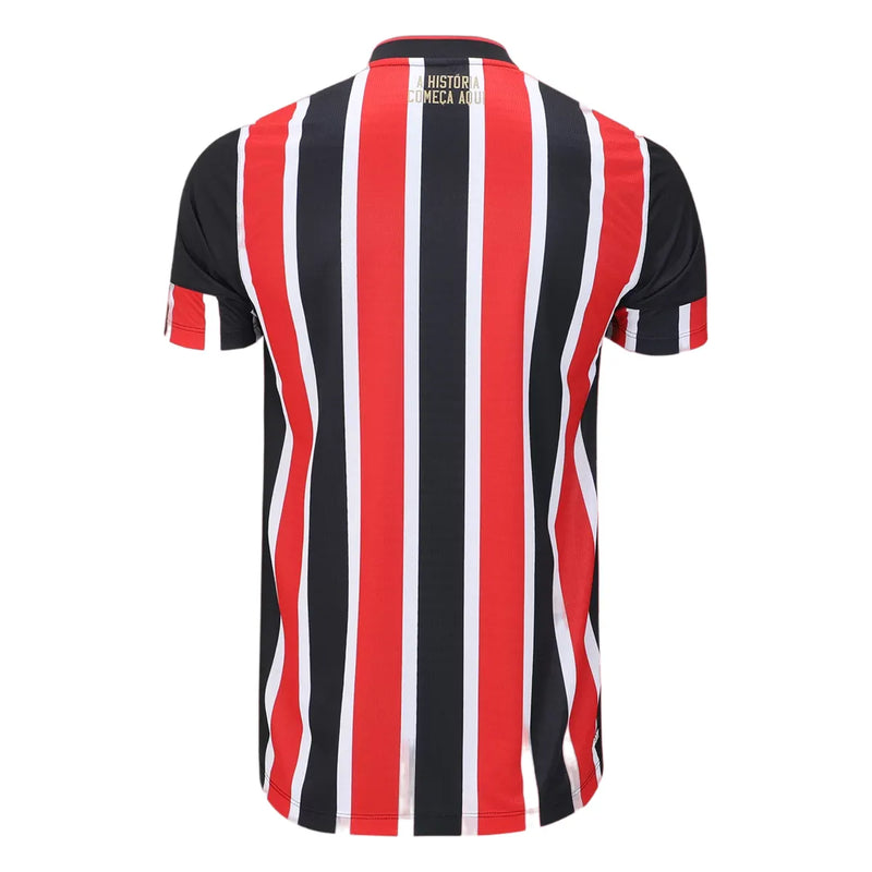 Camiseta São Paulo Segunda Equipación 24/25 - Roja e Blanca