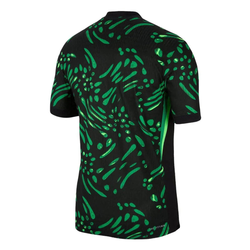 Camiseta Nigéria Segunda Equipación 2024 - Negra e Verde