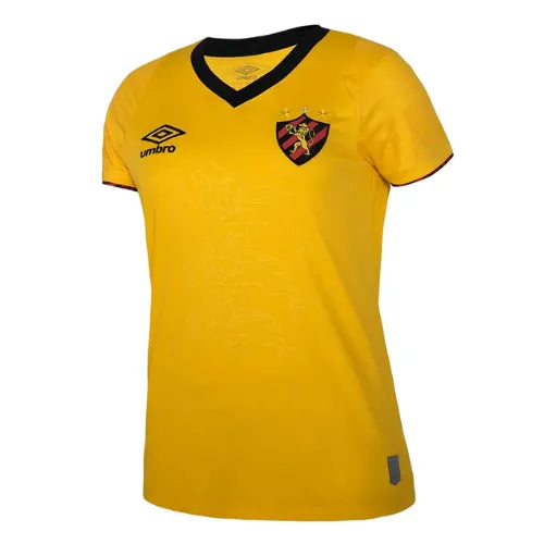 Camiseta Sport Recife Mujer Segunda Equipación 24/25 - Amarilla