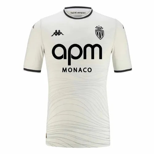 Camiseta Mónaco Tercera Equipación 24/25 - Blanca