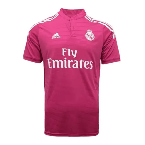 Camiseta Real Madrid Segunda Equipación 14/15 Retro - Rosa