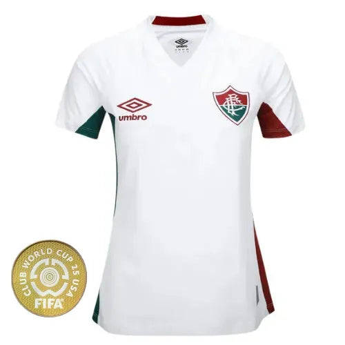 Camiseta Fluminense Mujer Segunda Equipación 25/26 - Blanca