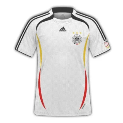 Camiseta Alemania Primera Equipación 2006 Retro - Blanca
