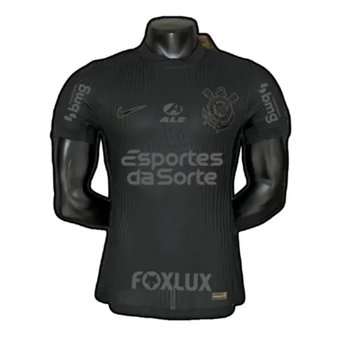 Camiseta Corinthians Segunda Equipación 24/25 Match - Negra
