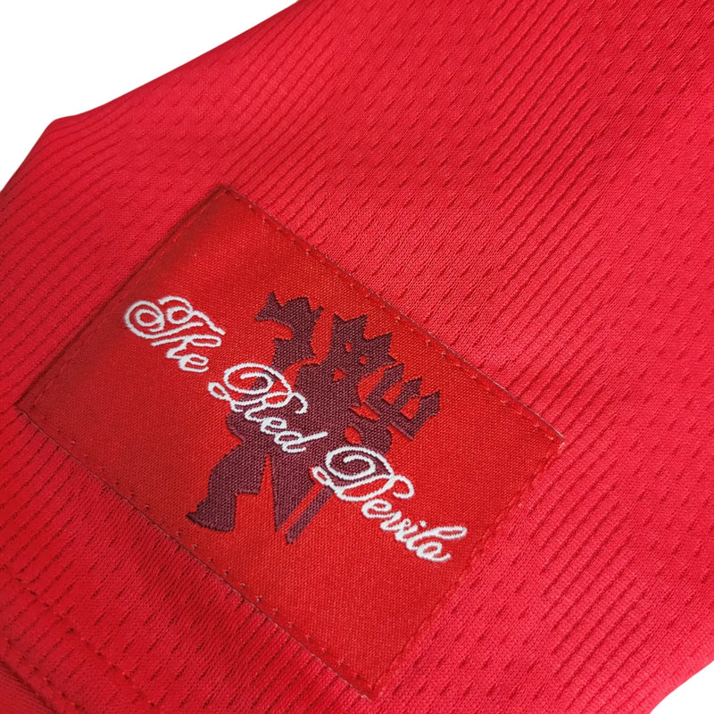 Camiseta Manchester United Primera Equipación 07/08 Retro - Roja