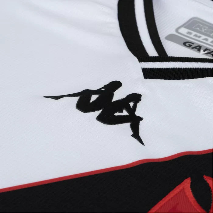 Camiseta Vasco Mujer Segunda Equipación 24/25 - Blanca e Negra