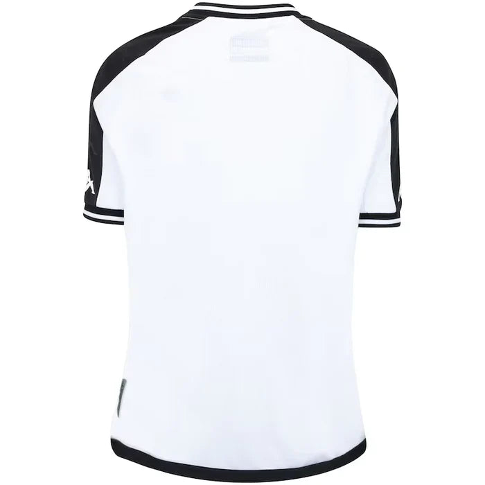 Camiseta Vasco Mujer Segunda Equipación 24/25 - Blanca e Negra